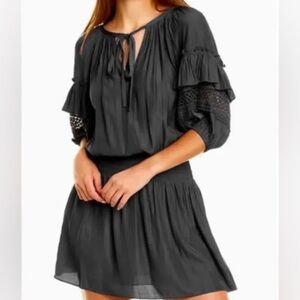 Ramy Brook black mini dress